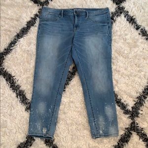 Distressed Denim Jeans